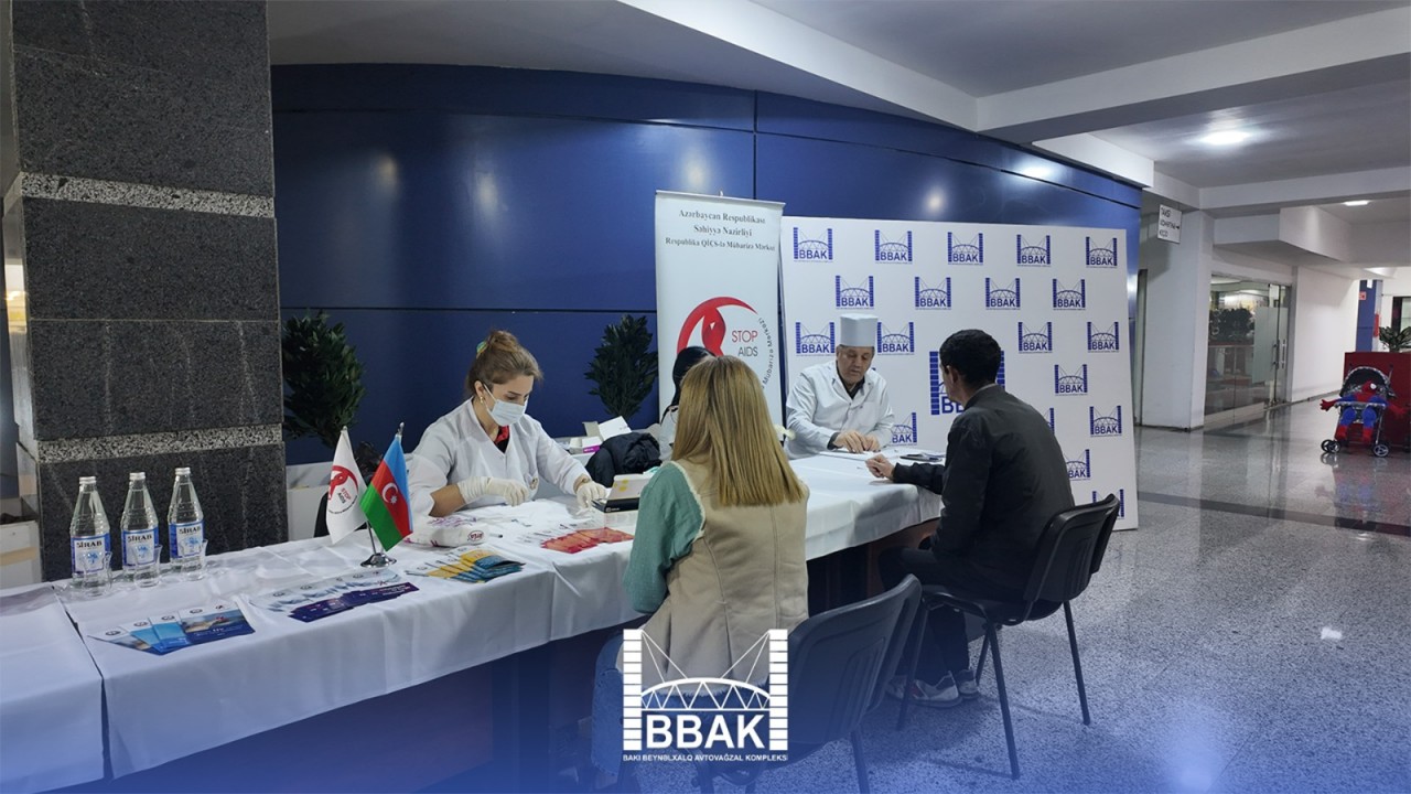 BBAK-da İİV-in erkən aşkarlanması məqsədilə müayinələr aparılıb - FOTOLAR (VİDEO)